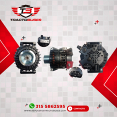 ALTERNADOR SCANIA SERIE L DC 16 BUS SERIE N 24V 150 AMP 10PK