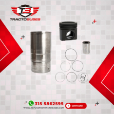 KIT REPARACIÓN MOTOR SCANIA K360/410  CAMISAS –  PISTÓN CON ANILLOS