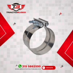 ABRAZADERA DE EXHOSTO  KTC 310-5SS