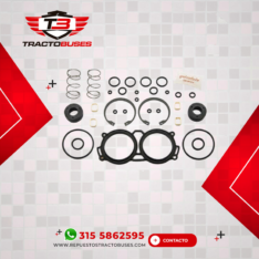 REPARACIÓN DE VÁLVULA MODULO EBS DOBLE SCANIA B1 K020023