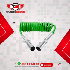 CABLE 7-VIAS TRAILER ARMADO LARGO 15-PIES 111-115-GREEN