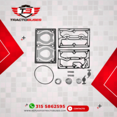 REPARACIÓN EMPAQUETADURA COMPRESOR VOLVO B12 V 1300190750