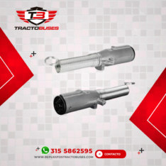 CONECTOR TRAILER 7 VIAS RESORTE 200-750P
